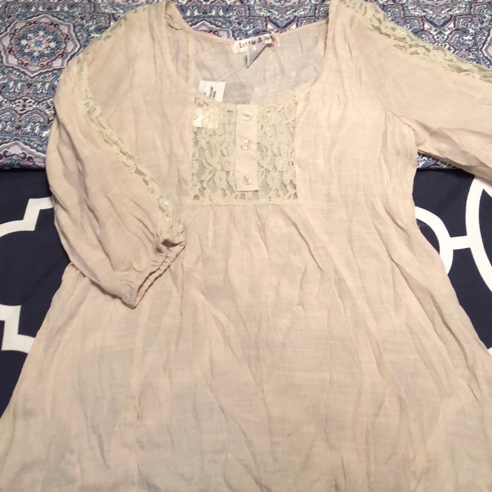 NWT 3/4 sleeve shirt